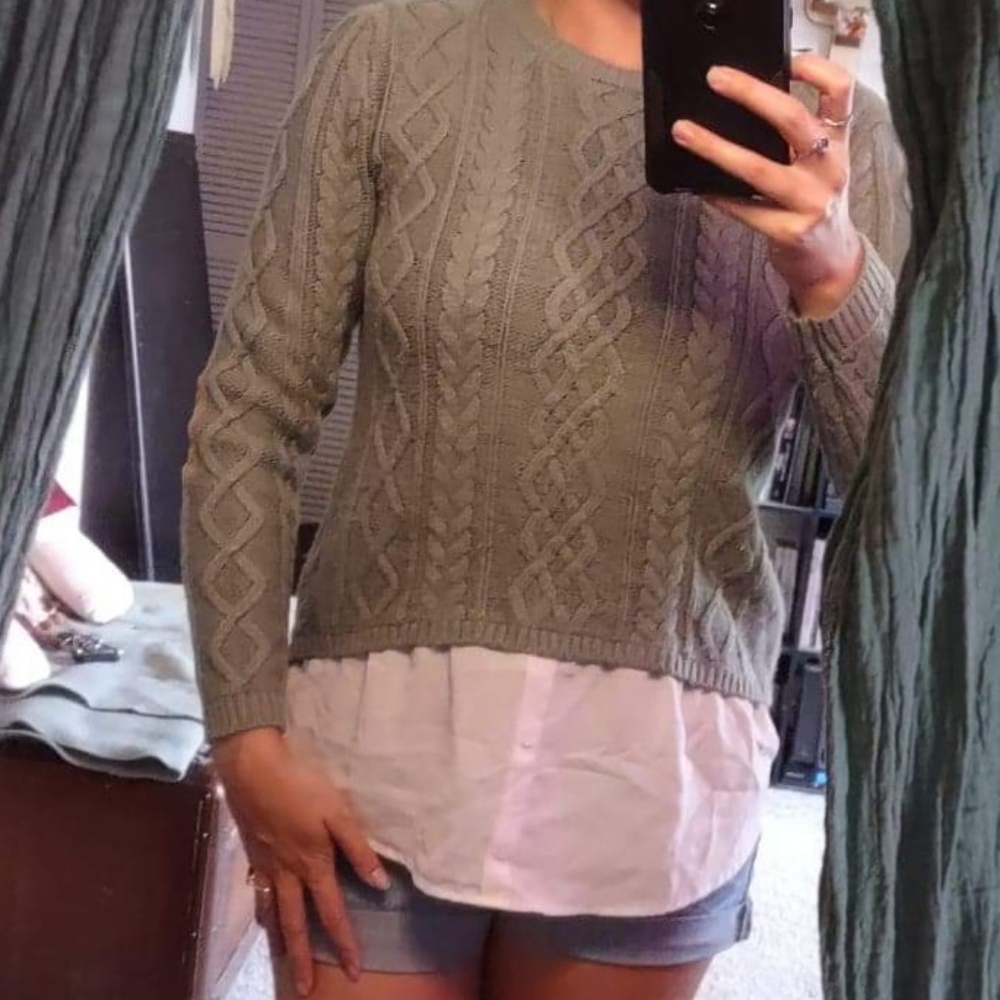 Sweater blouse